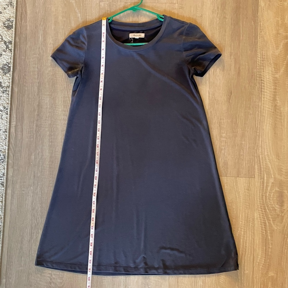 Madewell Navy Swing Tee Dress